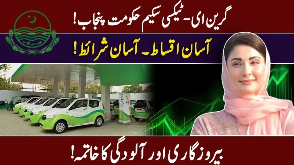 CM Punjab Green E-Taxi Program 2025