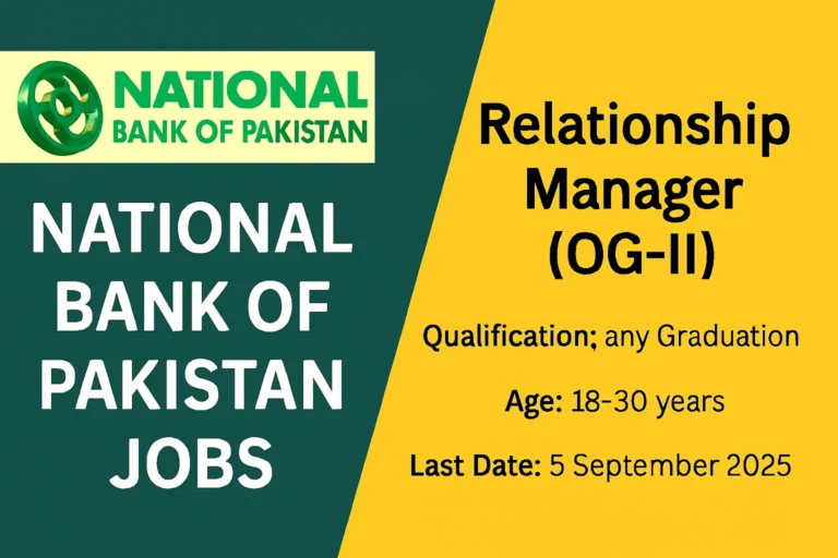 National Bank of Pakistan Jobs