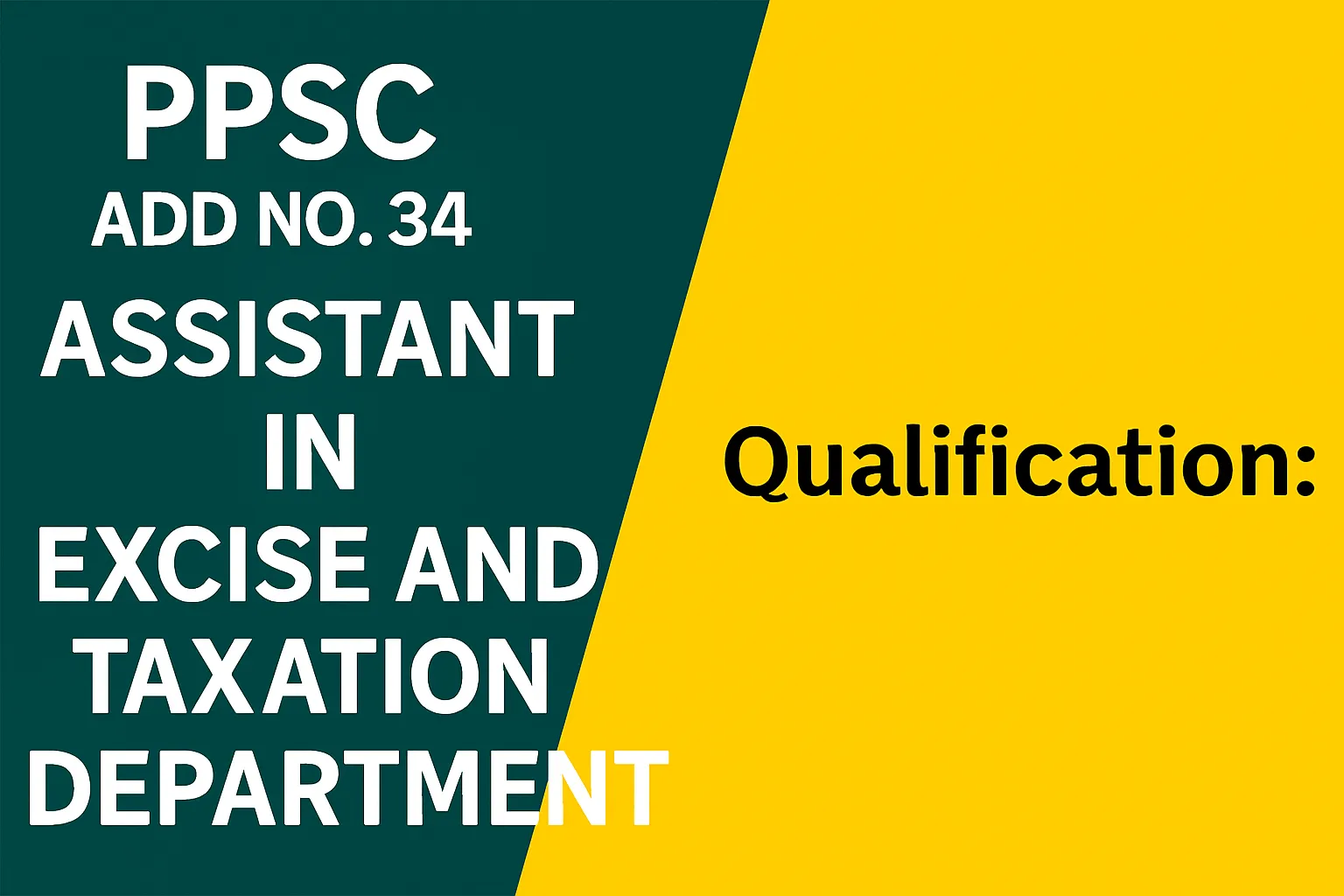 PPSC Assistant Jobs