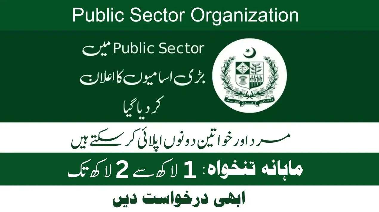 Public Sector Organization Jobs 2025