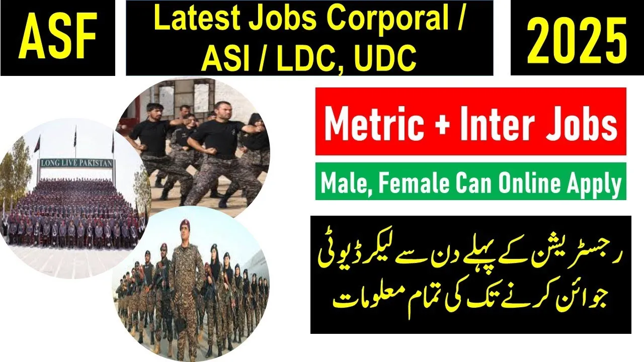 ASF Jobs 2025